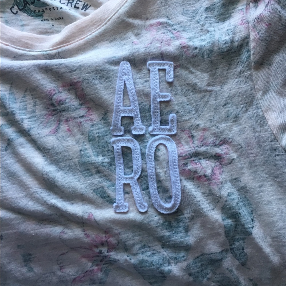 Aero floral print tee